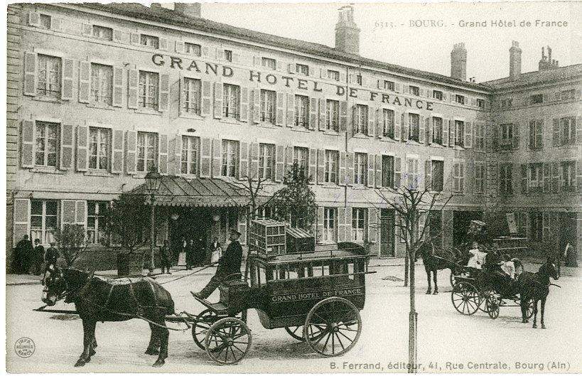 Photo Noir et Blanc de l'Hotel Best Western Hôtel de France Bourg-en-Bresse